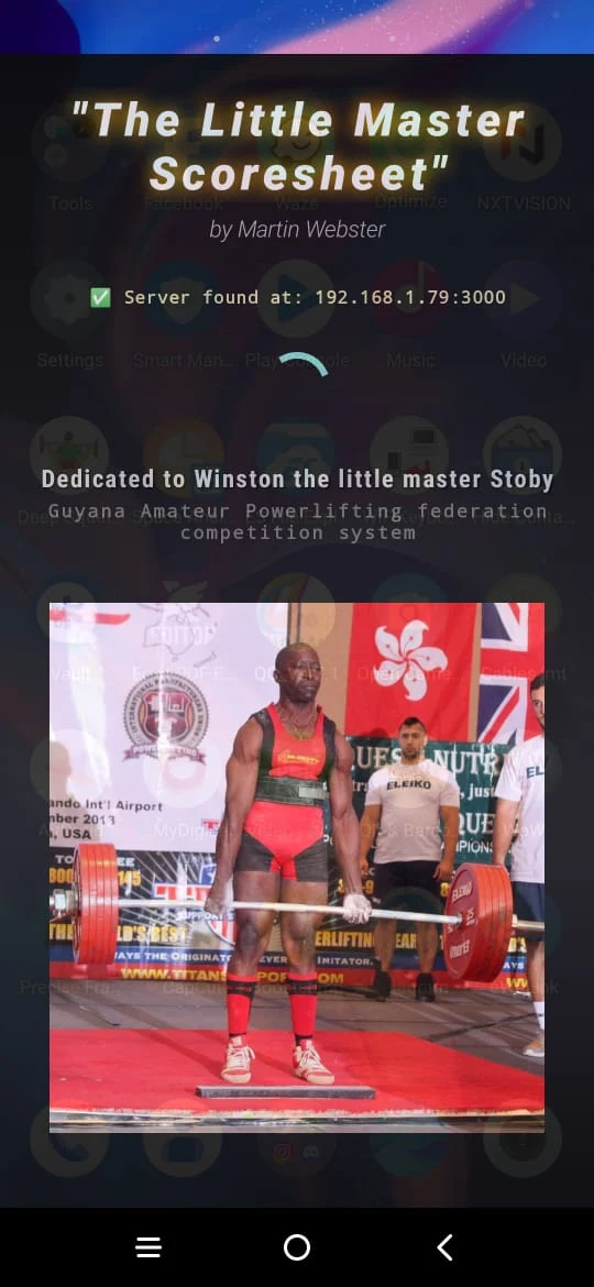 Little Master Scoresheet screenshot